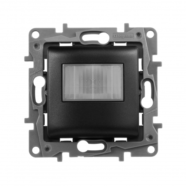 Legrand Etika Антрацит Датчик движения без нейтрали 400Вт