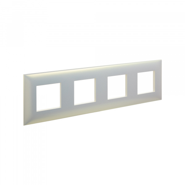 DKC Avanti Белый жемчуг Рамка 8 модулей