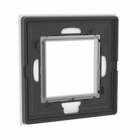 DKC Avanti Светло-Серый Стекло Рамка 2 модуля