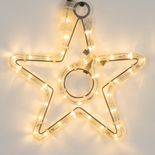 Arlight Фигура ARD-STAR-M4-200x220-36LED Warm (230V, 2.5W) (Ardecoled, IP65)