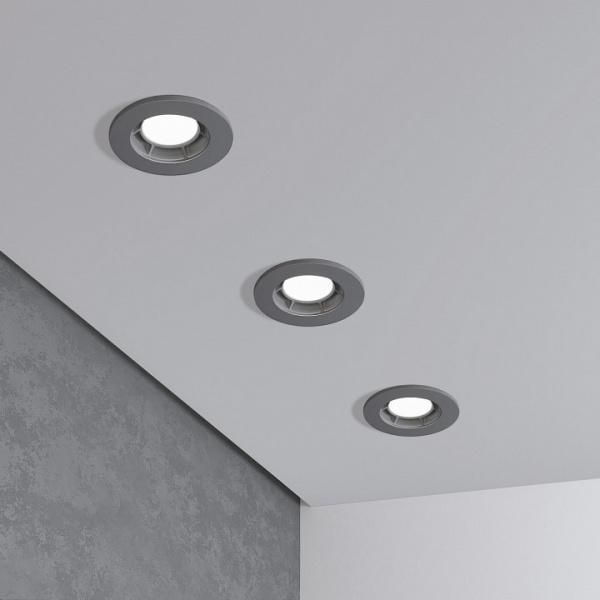 25009/01 GU10 графит 25009/01 Elektrostandard Asimo a064266