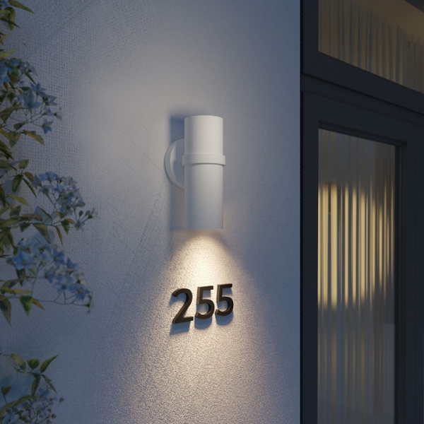 Светильник уличный настенный Grin 35000/D белый Elektrostandard Grin a061036 Светильник уличный настенный Grin 35000/D белый Elektrostandard Grin a061036