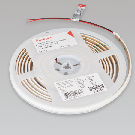 Arlight Лента герметичная RTW-PW-A280-10mm 24V Day4000 (10 W/m, IP66, 2835, 5m) (Матовая)