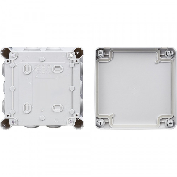 Legrand Plexo Серый Коробка распределительная, 10 выводов,IP55 130х130х74