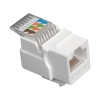 Donel Модуль Keystone RJ45, cat. 6, UTP, 90 град., белый, DECKU690DW