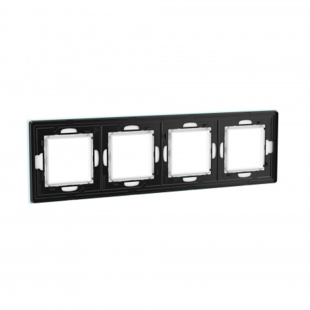 DKC Avanti Белый Стекло Рамка 8 модулей