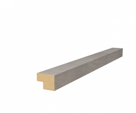 Торцевая рейка 25х19х1350мм, МДФ, ясень кристалл