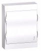SE EASY 9 Корпус навесной с белой дверью 2ряд/24мод, IP40, IK07, 63А, 2 клеммы