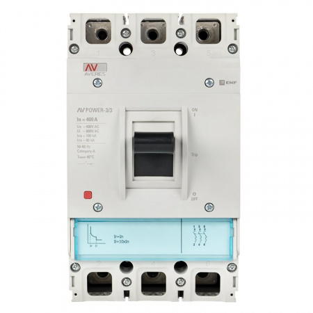 EKF Averes Автоматический выключатель AV POWER-3/3 400А 35kA TR
