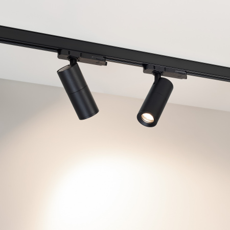 Arlight Светильник LGD-ARTEMIS-TRACK-4TR-R55-12W Day4000 (BK, 8-80 deg, 230V, DALI) (IP20 Металл, 5 лет)