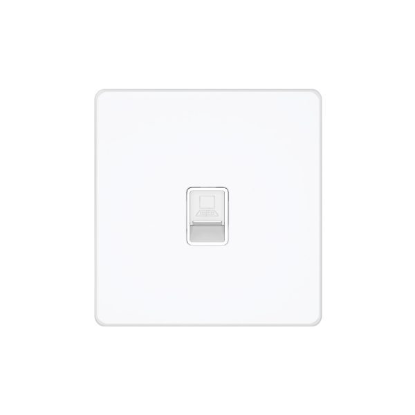 Systeme Electric Systeme Infinity Арктический лед Розетка информационная RJ-45 кат.6