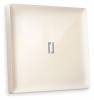 Лицевая панель ALFA (Бежевый глянец) для 1-клавишных выключателей с подсветкой QUANT AP3020