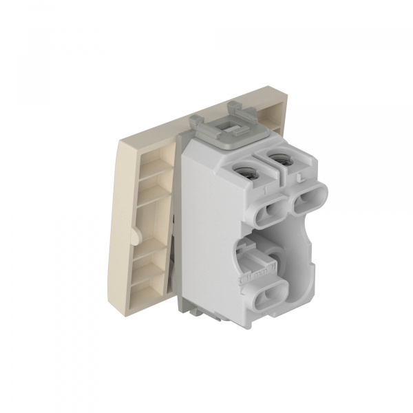 DKC Avanti Ванильная дымка Выключатель 16A 2 модуля