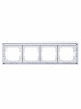 ABB BJE Axcent Белый Рамка 4-ая
