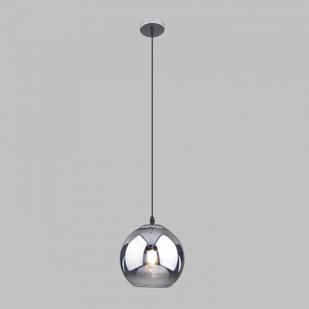 Подвесной светильник с плафоном 50200/1 дымчатый Eurosvet Rowan