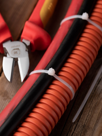 EKF Basic Хомут нейлоновый (2,5х250) (100шт.)