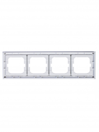 ABB BJE Axcent Белый Рамка 4-ая