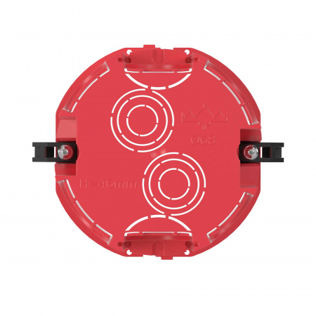 DKC Подрозеточная коробка для полых стен, глубиной 45мм, 2 модуля