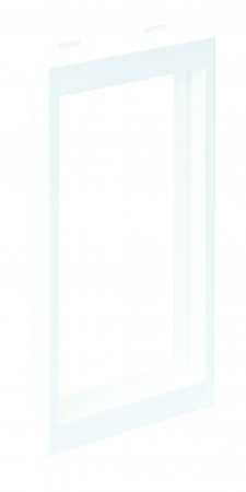 Simon Connect Белый Адаптер на 2 розетки K11-.. K45 45х45мм, Cima-модуль 52x108 мм