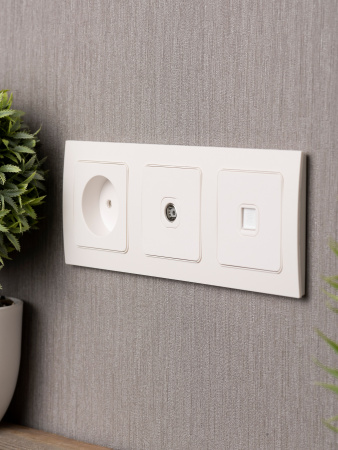 EKF PROxima Стокгольм Белый Рамка 3-ая