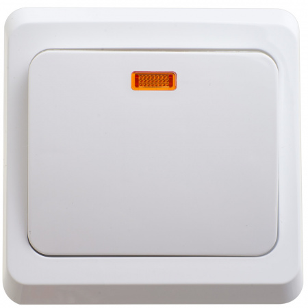 SE Этюд Бел Выключатель 1-клавишный с подсветкой