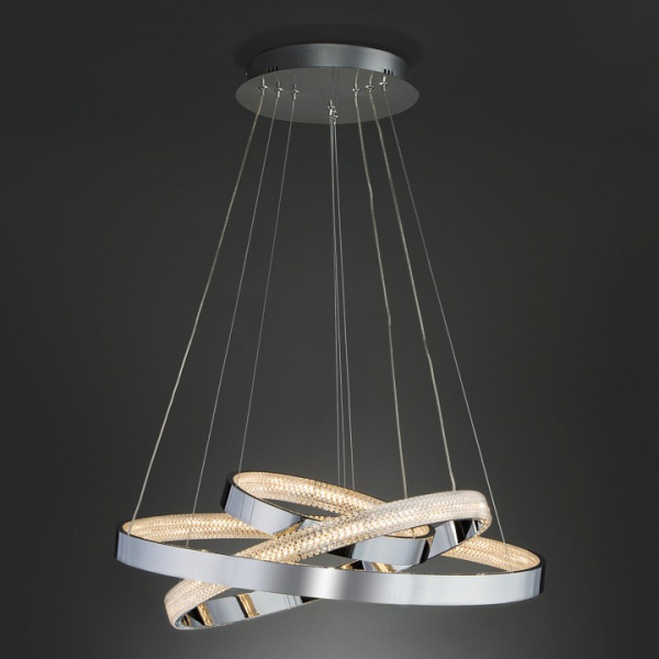 Умный подвесной светильник 90276/3 хром Eurosvet Posh