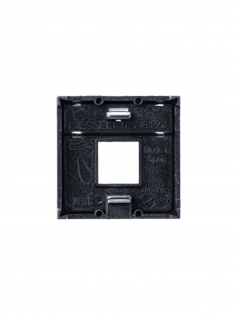 ABB NIE Zenit Серебро Накладка 1-я тел/комп розетки(для суп.2017.2,2017.3,2018,2018.5,2018.6,2018.8