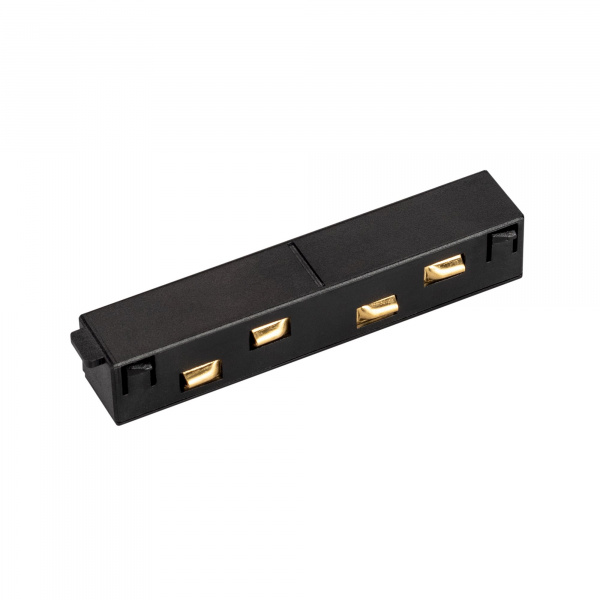 Коннектор прямой для магнитного шинопровода Arlight MAG-ORIENT-CON-I-POWER (BK) 033637