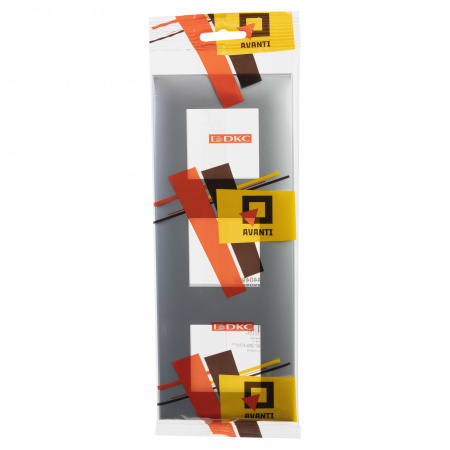 DKC Avanti Закаленная сталь Рамка 6 модулей