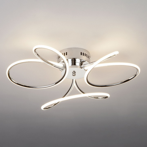 Светодиодный потолочный светильник 90083/3 хром Eurosvet Lozanna Светодиодный потолочный светильник 90083/3 хром Eurosvet Lozanna