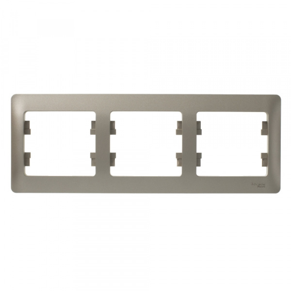 SE Glossa Титан Рамка 3-ая, горизонтальная