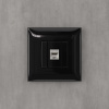 DKC Avanti Компьютерная розетка RJ-45 без шторки в стену, кат.5e одинарная экранированная, Черный квадрат