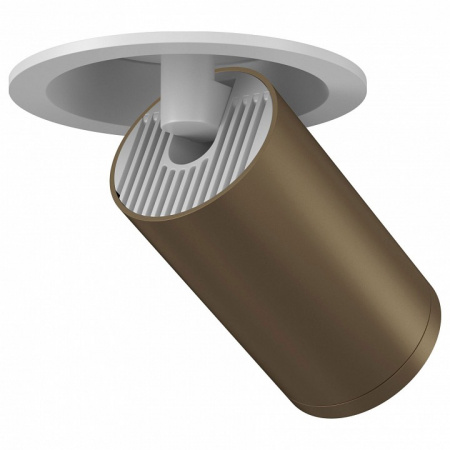 Встраиваемый светильник (Набор) C048CL-1WBZ(C048CL-01W(1шт.), TRA020-01BZ(1шт.)) Maytoni Focus S