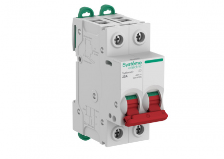 Systeme Electric Systeme9 Выключатель нагрузки (ВН) 2P 25A 400В
