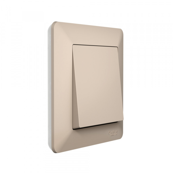 Systeme Electric AtlasDesign Air Песочный/дымчатый белый Рамка 1-ая