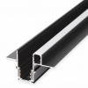 Slim Magnetic Шинопровод встраиваемый с местом под светодиодную ленту (чёрный) (2м) 85132/00 Elektrostandard Slim Magnetic a063990