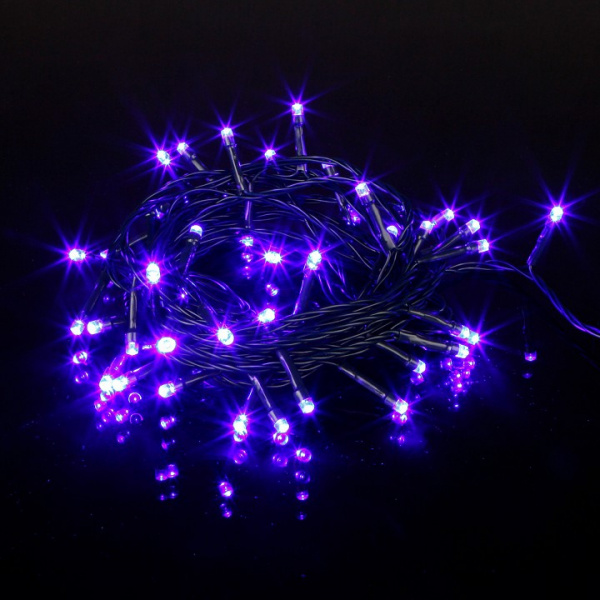 Гирлянда нить 5 м IP20 400-001 голубой Eurosvet 400-001