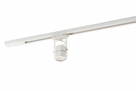 DK6004-WH Трековый светильник IP 20, 50 Вт, GU10, белый, алюминий