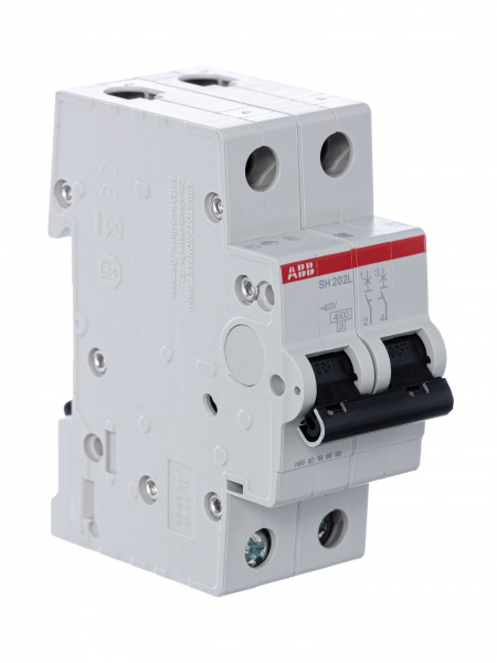 ABB Выключатель автоматический 2-пол. SH202L C20