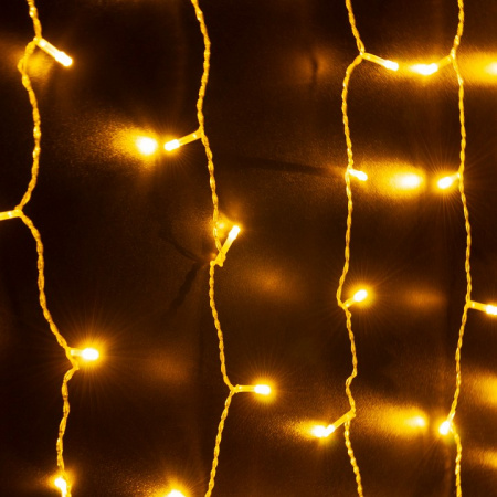 Гирлянда 'Занавес' теплый белый 2*3м IP20 200-002 теплый белый Eurosvet 200-002