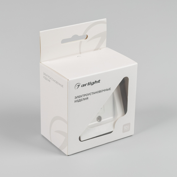 Arlight Механизм компьютерной розетки SCT-MPC1-PL-WH-V (RJ-45, CAT6) (-)