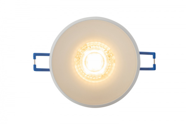 DK4031-WH Встраиваемый светильник, IP 20, 10 Вт, GU10, белый, алюминий/пластик