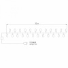 Гирлянда нить с мерцанием 20м IP65 400-102 мульти Eurosvet 400-102