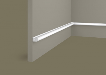 Заглушка ZP007, 15х23, 2800мм, правая, для рейки RX007, Экополимер/49