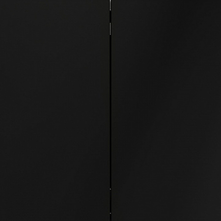 Выключатель встраиваемый VOLTUM S70 двухклавишный 10А, (черный матовый)