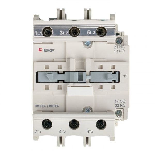 EKF PROxima Контактор КМЭ малогабаритный 80А 380В NO+NC