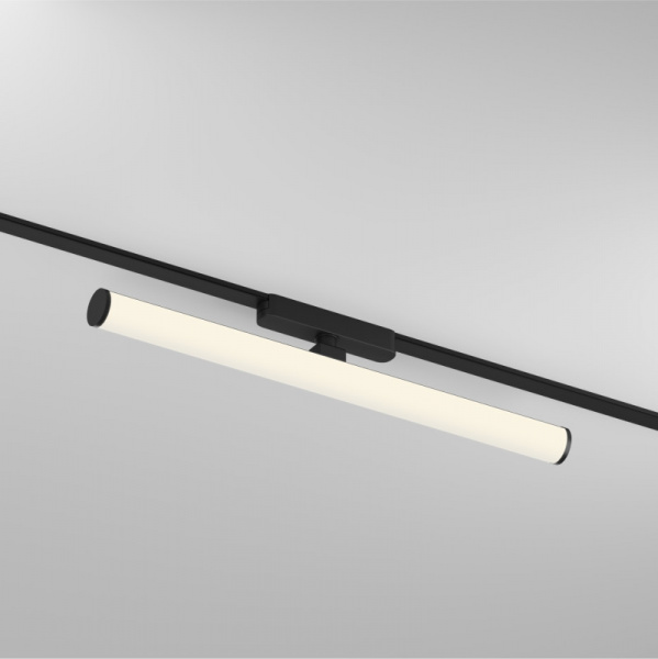 DK5325-BK Светильник для трека Air, серия Ray 3000 со светодиодом, L500*W35*H79mm,?33, 48V DC, 12W, RA?90, 120°, 3000K, IP20, черный, алюминий