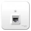 SE Blanca наруж Бел Розетка компьютерная RJ45, кат.5E, изолир. пластина