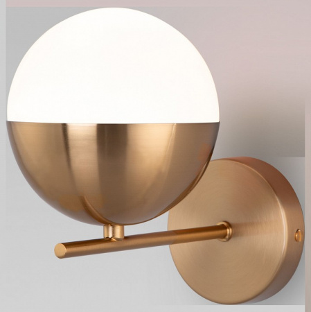 Бра в стиле лофт 70129/1 латунь Eurosvet Nuvola