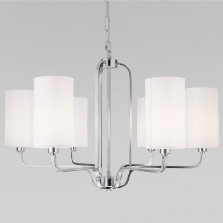 Классическая подвесная люстра 60128/6 хром Eurosvet Purezza